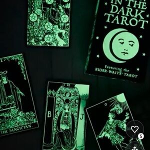 Glow in the Dark Tarot U S Games Systems Inc with Guidebook